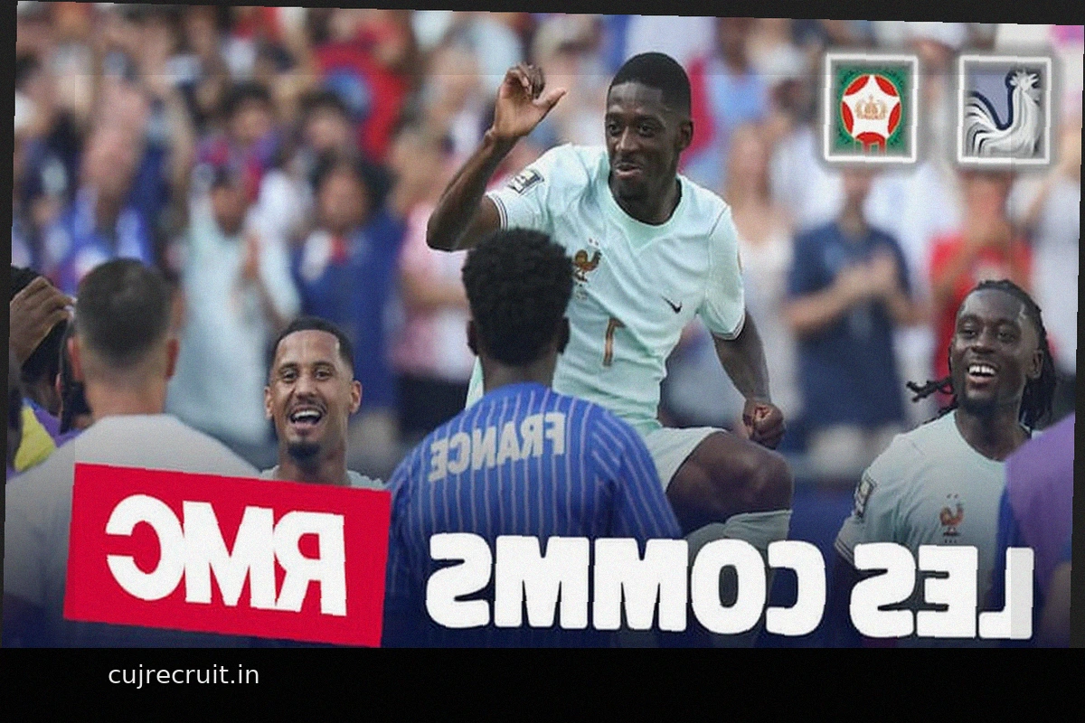 Франция 2-0 Марокко: Французы в полуфинале! Эмоции RMC после квалификации