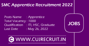 SMC Apprentice Recruitment 2022